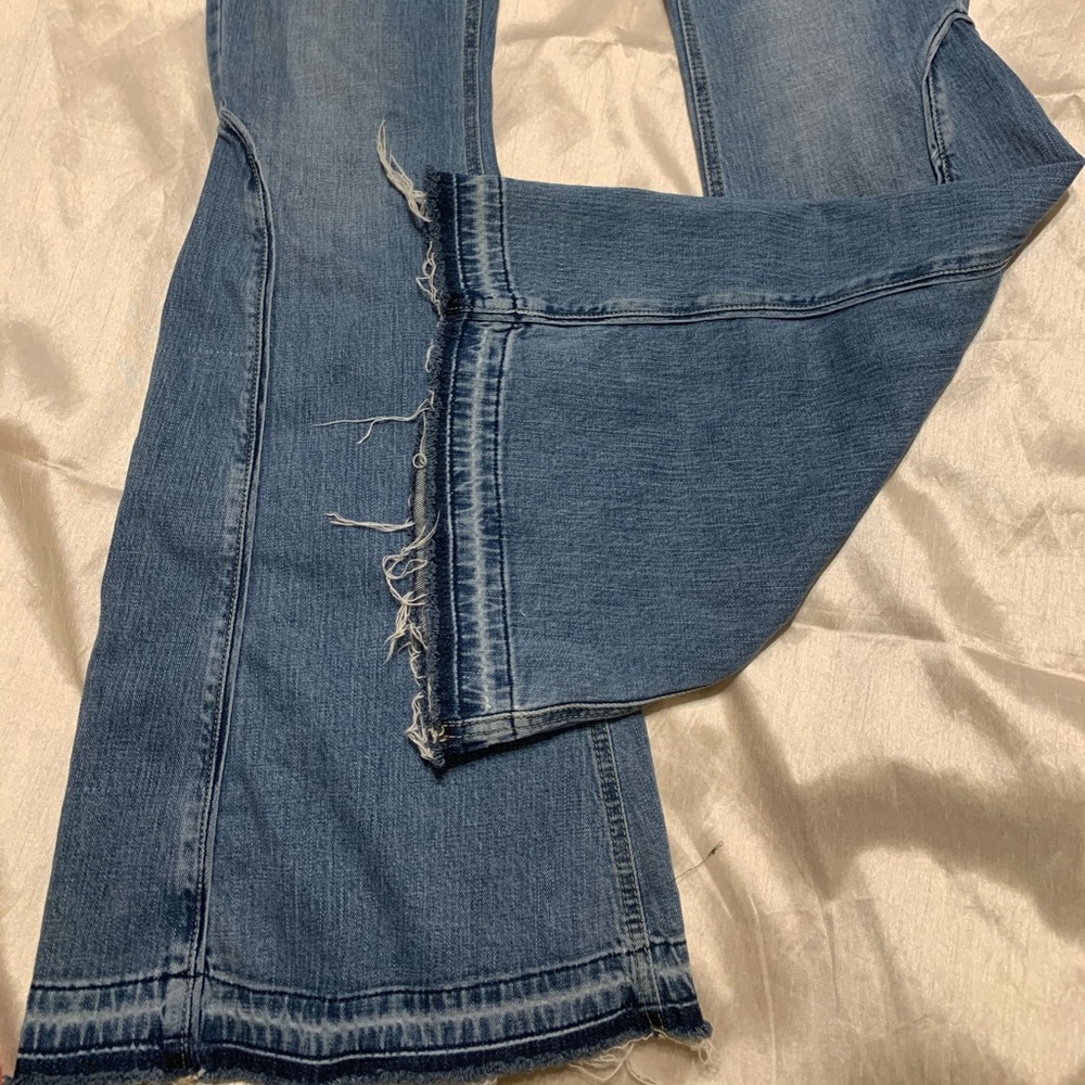 Super fun wide flare jeans!
